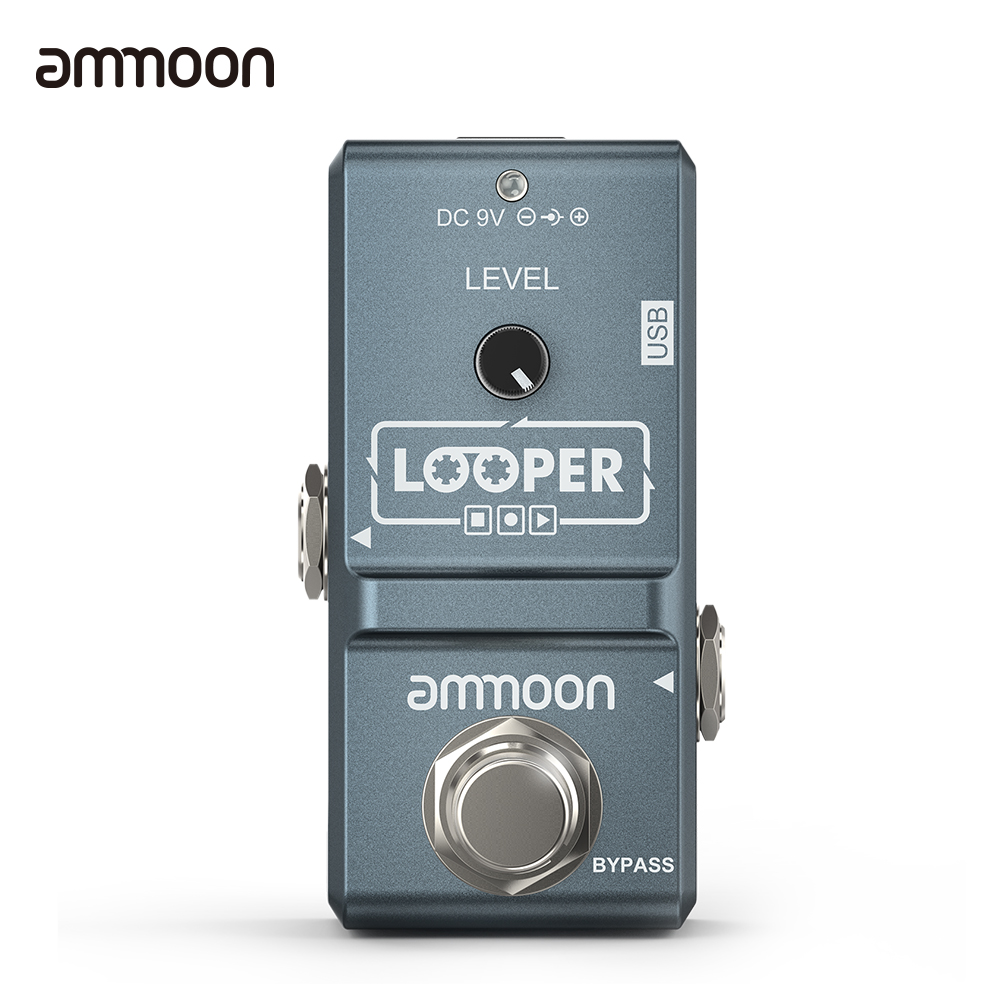 Looper Pedal Guitar - Ammoon AP-09 Nano döngü elektro gitar