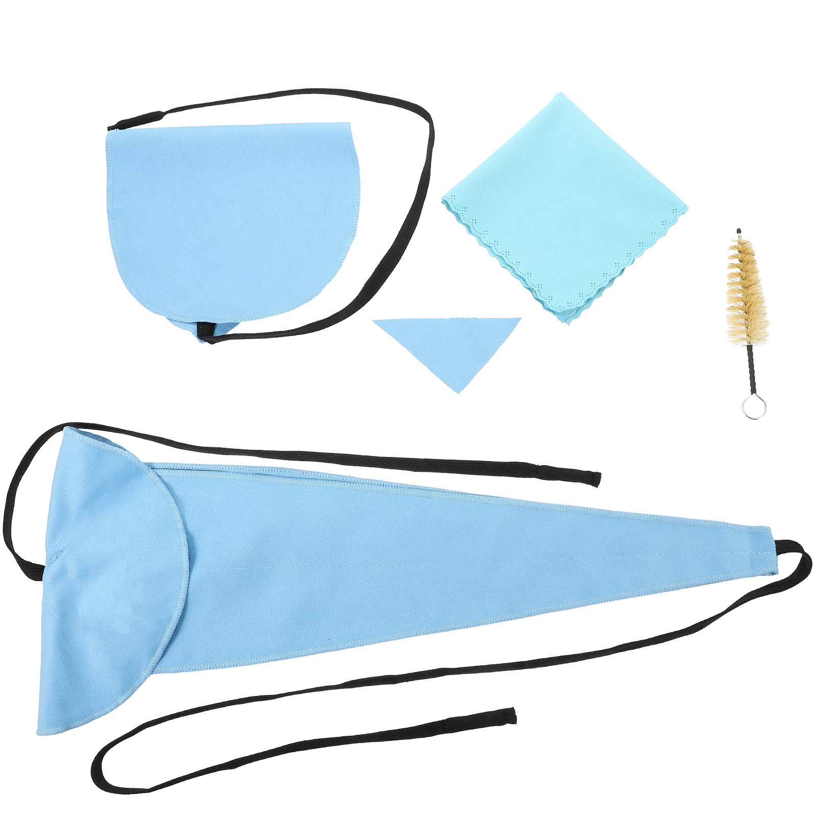 Clarinet Care Kit - Saksafon Temizleme Bakım Kitleri Mavi Yapay