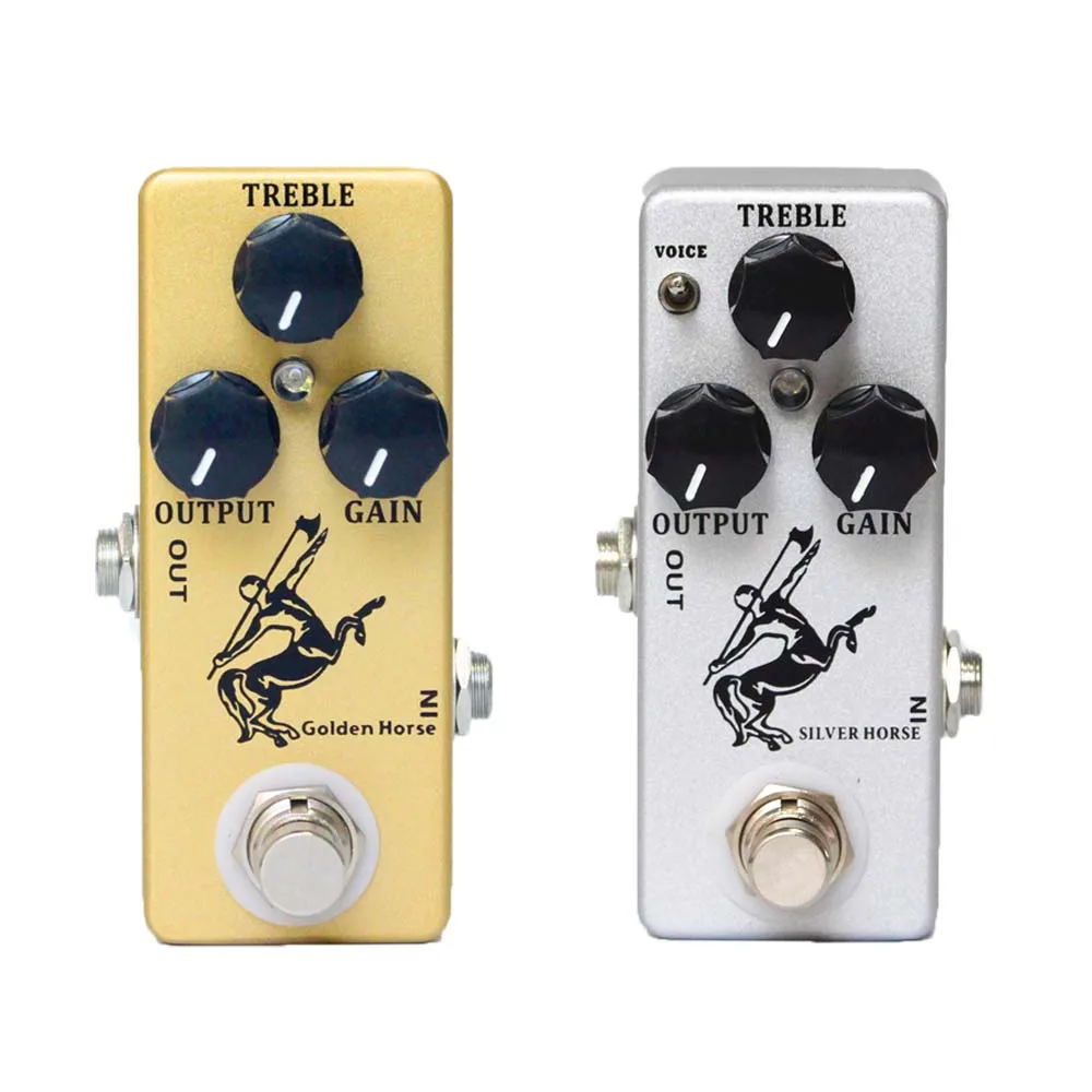 Looper Pedal Guitar - MOSKY altın/gümüş at gitar Overdrive etkisi