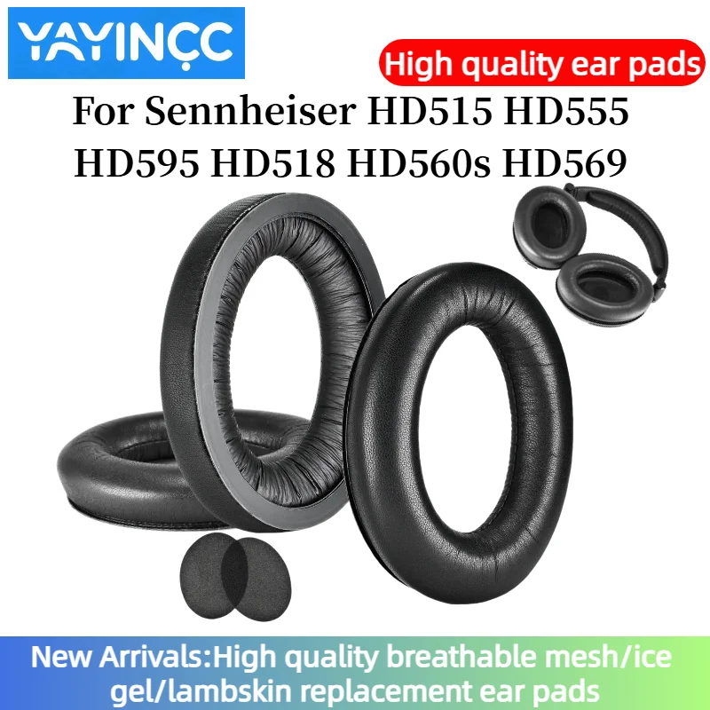 Sennheiser Headphone Hd 560S - YAYINCC Kulak Pedleri Sennheiser HD515 HD555