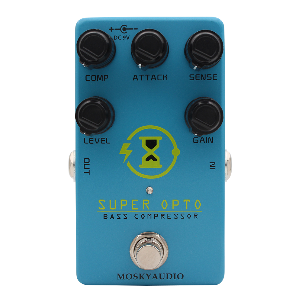 Looper Pedal Guitar - Mosky Süper OPTO Bas Optik Kompresör