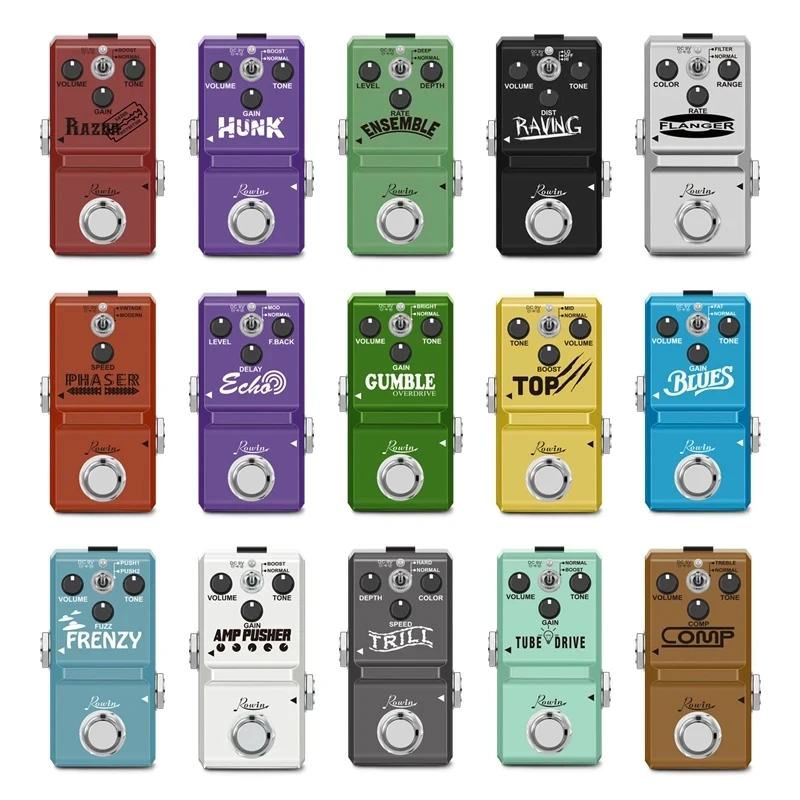 Looper Pedal Guitar - Rowin Gitar Pedalı Süper Küçük Efektler