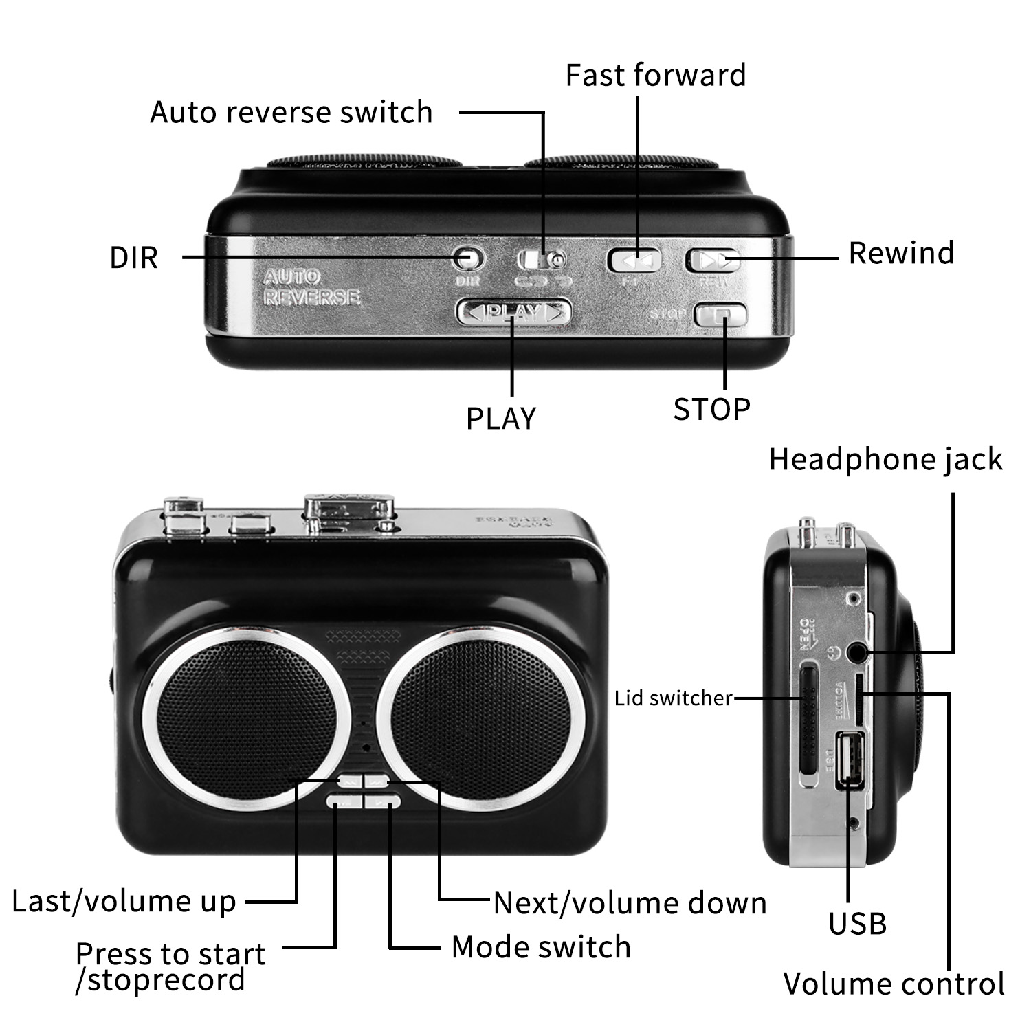 USB Kaset Çalar Banttan MP3'e  - Audio Music Player Pc incelemesi ve fiyatı