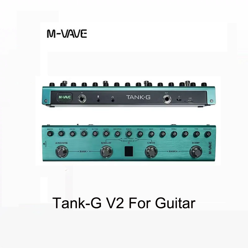 M-VAVE TANK PRO/TANK-G Çoklu E - Looper Pedal Guitar incelemesi ve fiyatı