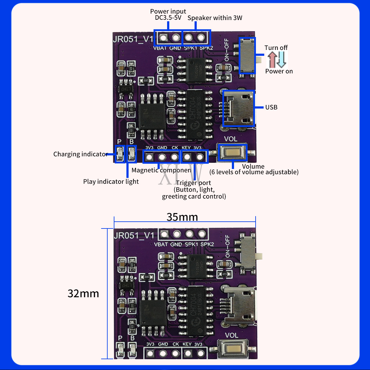 Müzik ses modülü USB indir dah - Download Audio Music Player incelemesi ve fiyatı