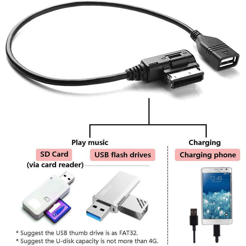 VW ve Audi A6L Q5 Q7 A8 S5 A5  - Audio Music Interface incelemesi ve fiyatı