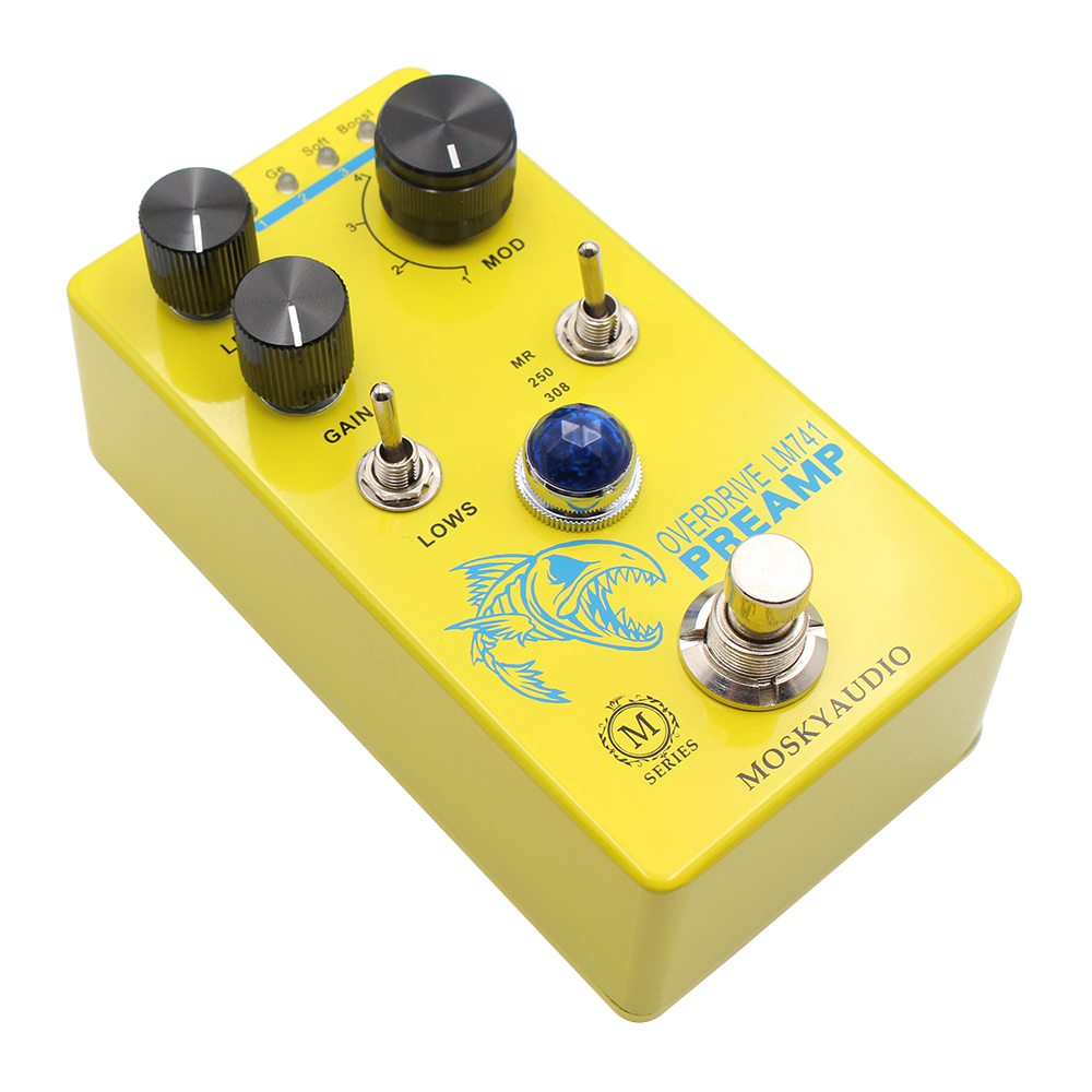 MOSKY LM741 Preamp gitar pedal - Looper Pedal Guitar incelemesi ve fiyatı