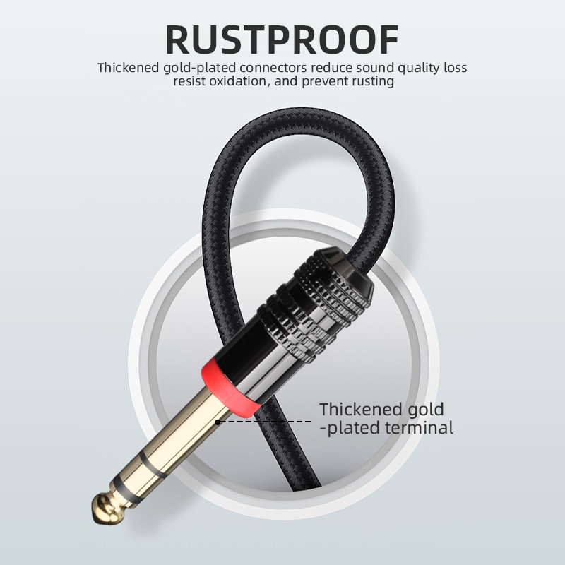 6.35mm TRS Gitar Kablosu Stere - Audio Music Interface incelemesi ve fiyatı