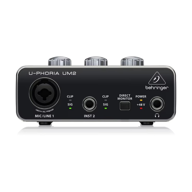 Behringer U-Phoria UM2 Ses Kar - Audio Music Interface incelemesi ve fiyatı