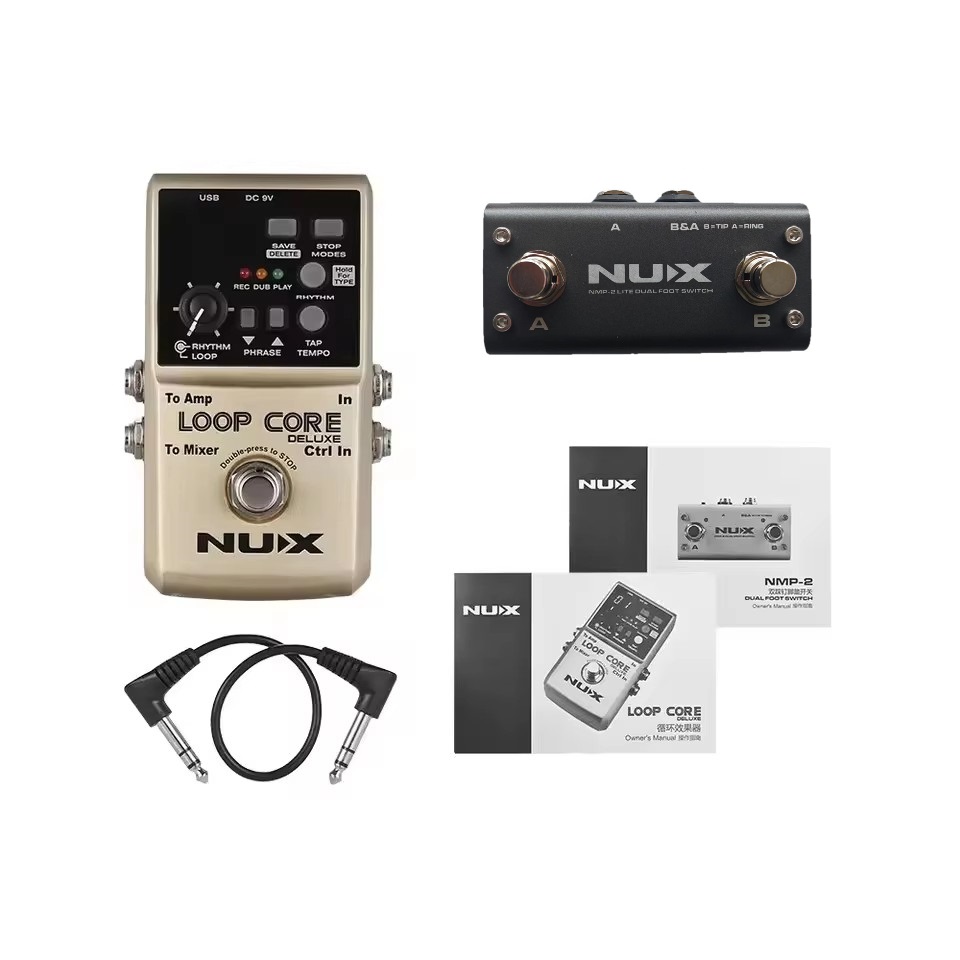 Nux Döngü Çekirdek Deluxe Gita - Looper Pedal Guitar incelemesi ve fiyatı