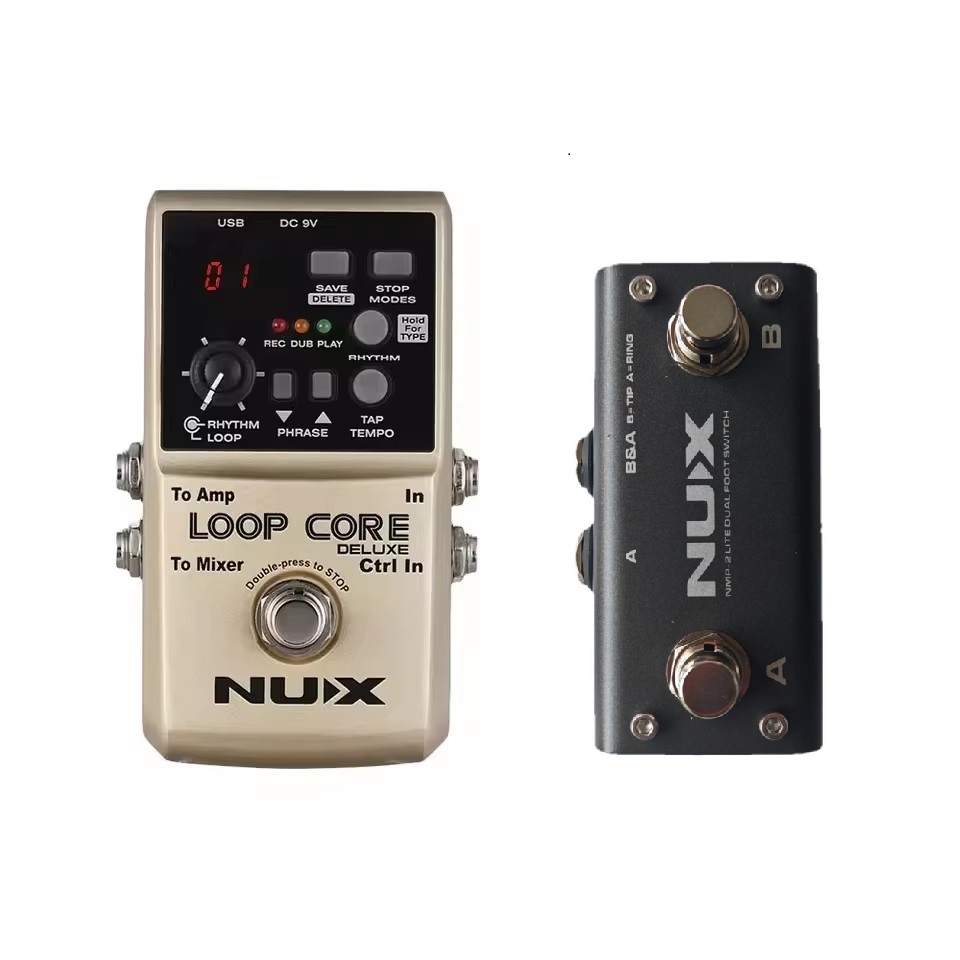 Nux Döngü Çekirdek Deluxe Gita - Looper Pedal Guitar incelemesi ve fiyatı