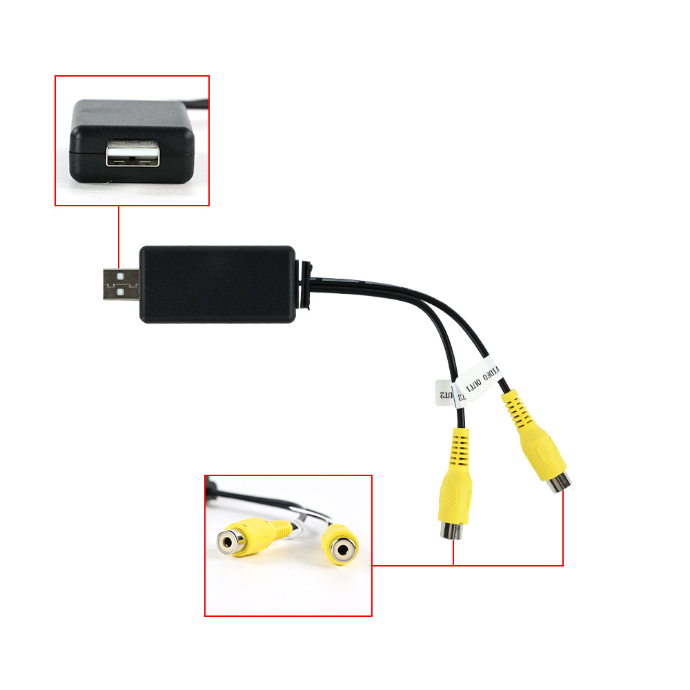 USB CVBS RCA Video Çıkışı Adap - Audio Music Converter incelemesi ve fiyatı