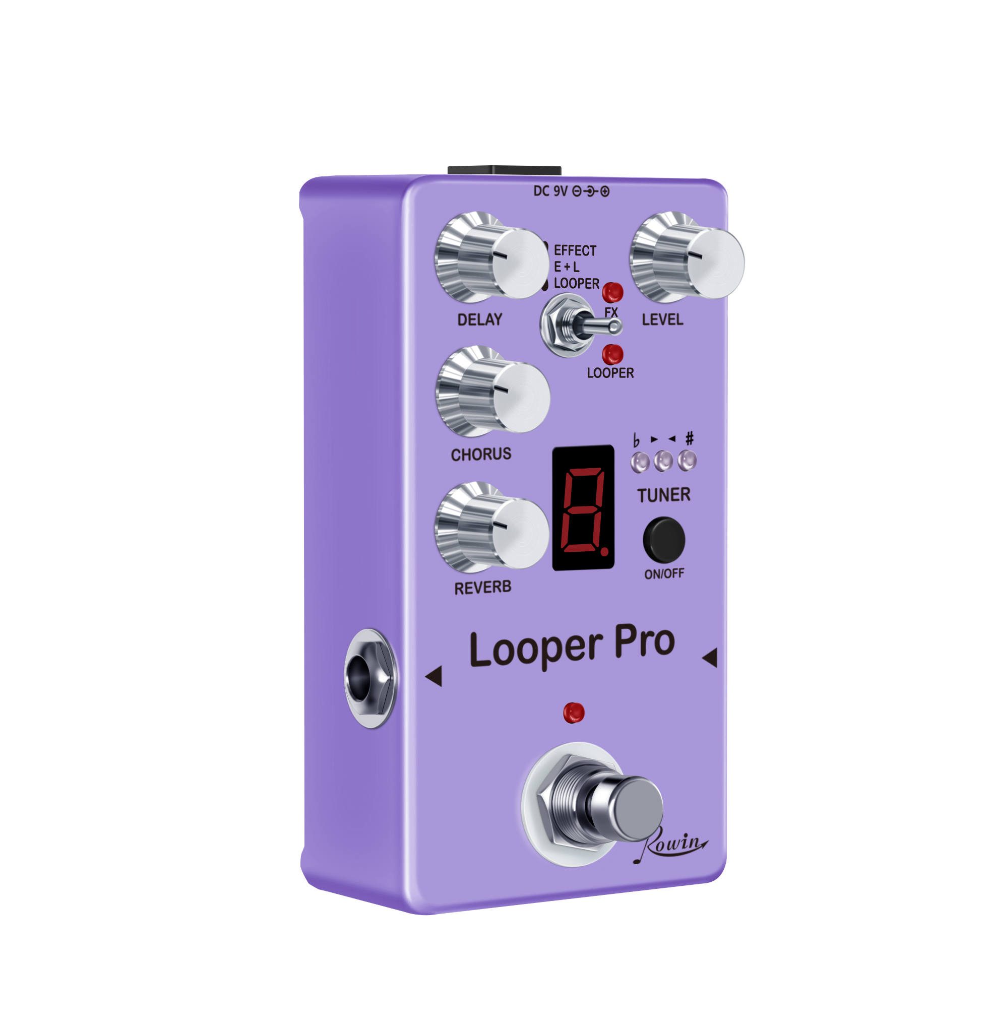 ROWIN RE-05 Gitar Looper Pro Ç - Looper Pedal Guitar incelemesi ve fiyatı