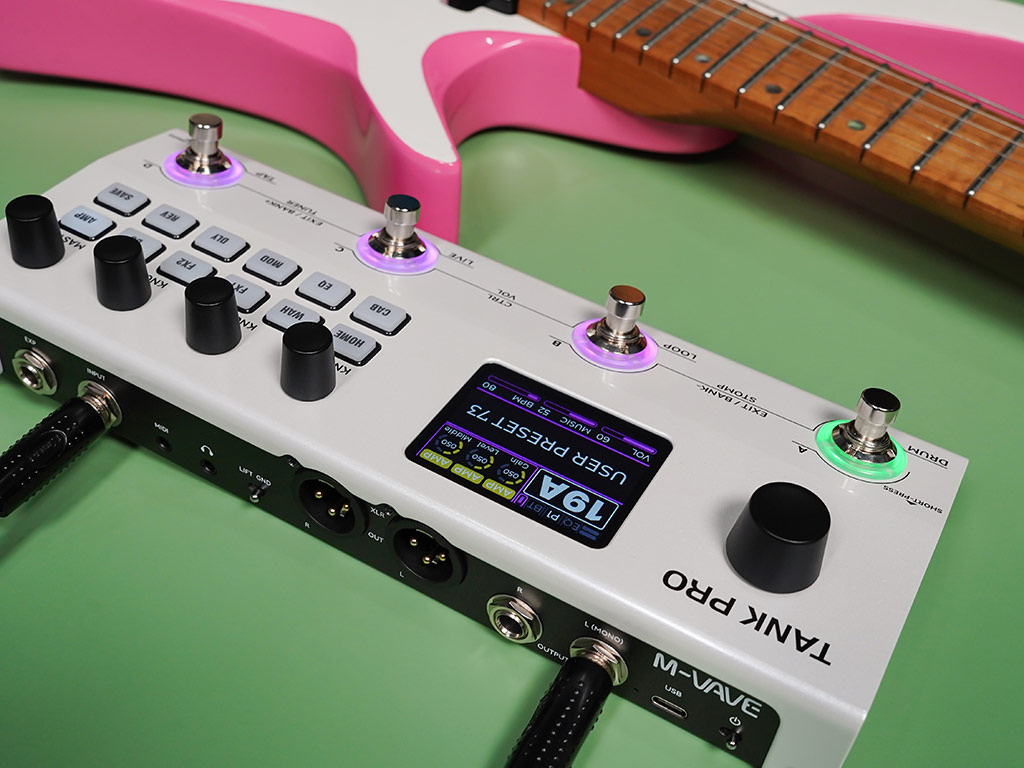 M VAVE TANK G/B TANK PRO Çoklu - Looper Pedal Guitar incelemesi ve fiyatı